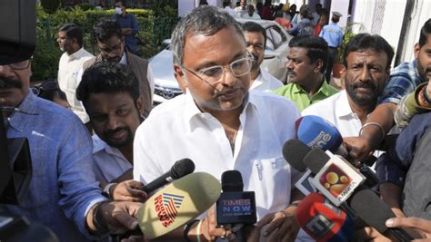 Karti Chidambaram Appears Before Ed In Money Laundering Case Oneindia