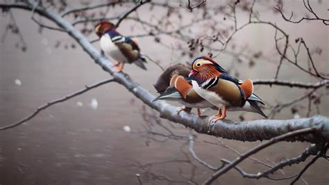 Mandarin Duckhd Wallpapers Backgrounds