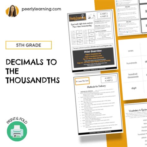 5th Grade 5 Nbt A 3 Decimals To The Thousandths Peerly Learning