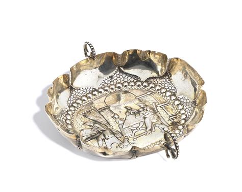 bonhams  early  century silver  silver gilt brandy bowl