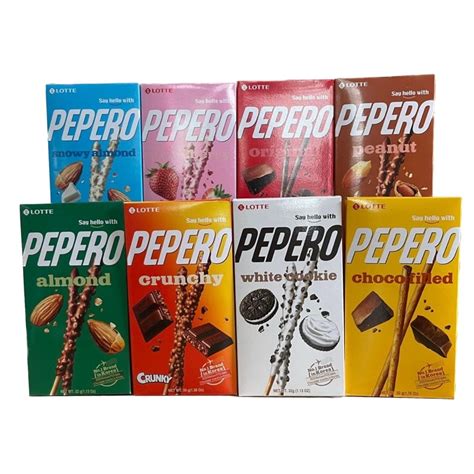 Korean Lotte Pepero Biscuits G Shopee Philippines