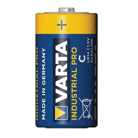 Varta Industrial Pro Alkaline C Battery Blaster Time