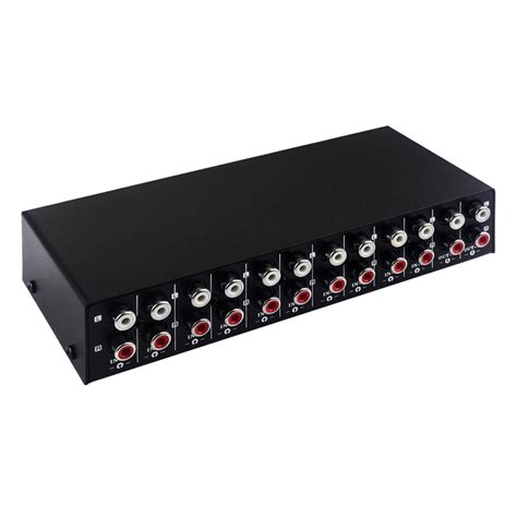 10 In 2 Out Audio Frequency Signal Selector Double Ways Switcher For P Uniqkart