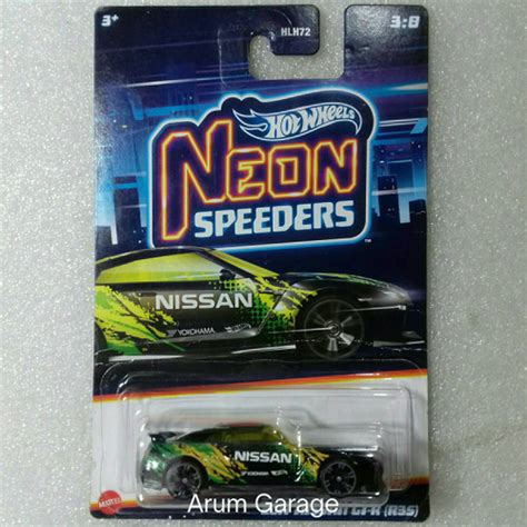 Jual Hot Wheels 2017 Nissan GT R R35 Card Neon Speeders Series Yokohama Kota Bandung Arum