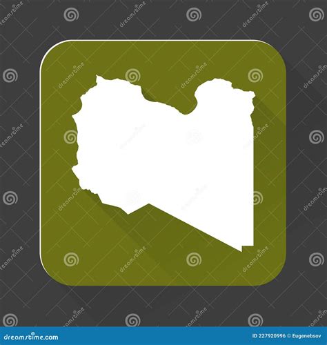 Libya Highly Detailed Physical Map Vector Illustration | CartoonDealer