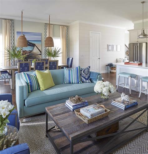 10 Coastal Beach Themed Living Room On A Budget Decoomo