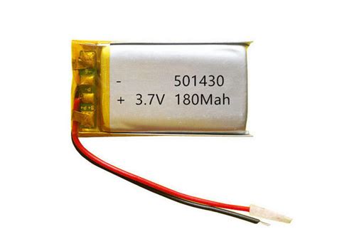 Lipo Battery 501430 37v 150mah Lithium Polymer Battery For Bluetooth