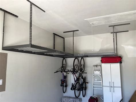 Safe Rack & Overhead Garage Storage Installation in McKinney - HDR Garage