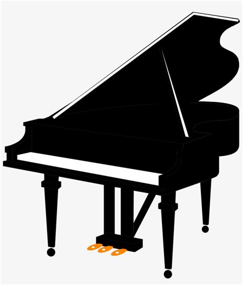 Piano Outline Clipart