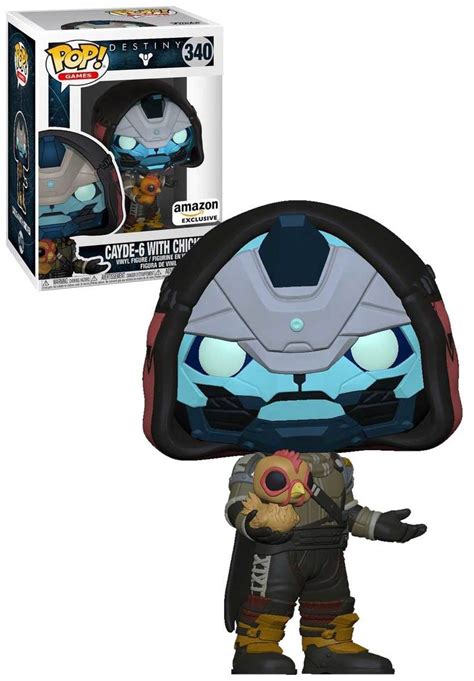 Funko Pop Games Destiny 340 Cayde 6 With Chicken Amazon Exclusive