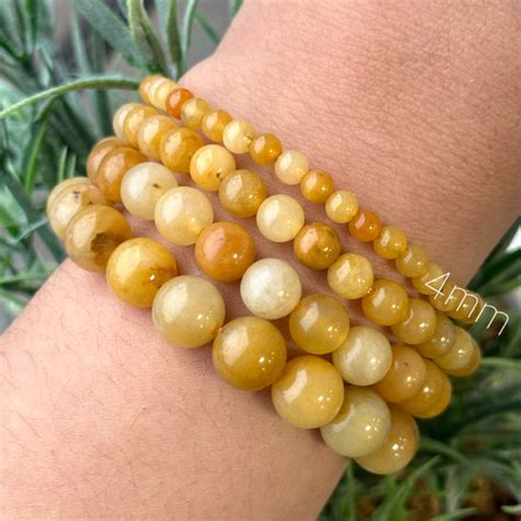 Yellow Hematoid Quartz Golden Healer Bracelets Pcs From The Mines