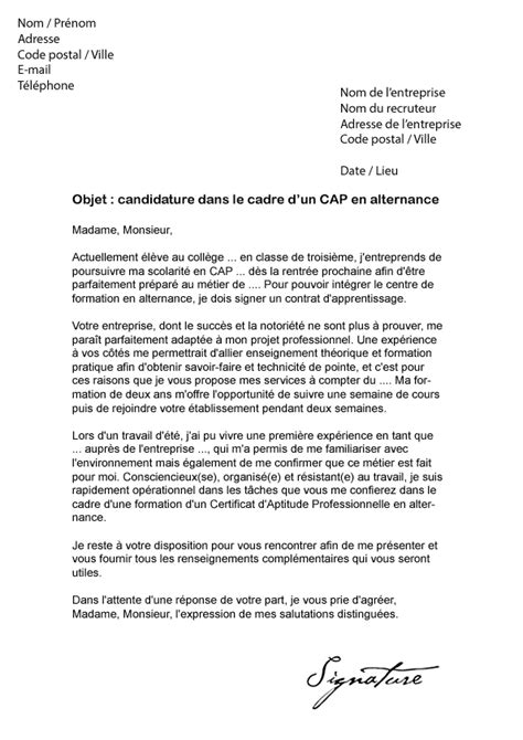 Lettre De Motivation Cap Peintre En Batiment Exemple De Lettre