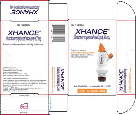 Xhance Package Insert Prescribing Information