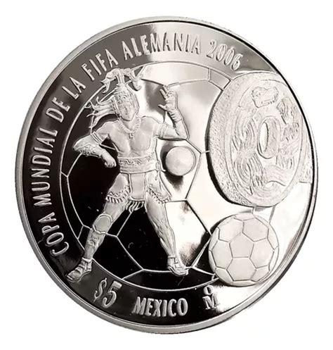 Moneda Pesos Copa Mundial De La Fifa Plata Proof Env O Gratis