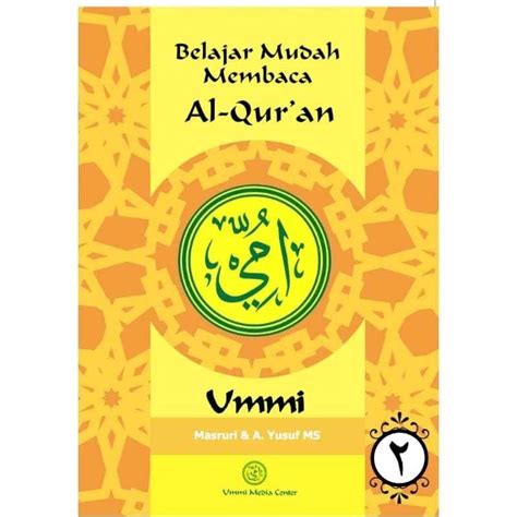 Jual Buku Belajar Mudah Membaca Al Quran Metode Ummi Jilid Shopee