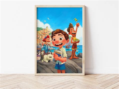 Vintage Disney Pixar Luca Poster Disney Luca Poster - Etsy