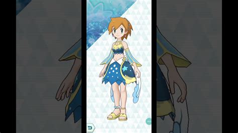 Pokémon Mastersex Sygna Suit Misty And Vaporeon 5 5 Ex Background Effects