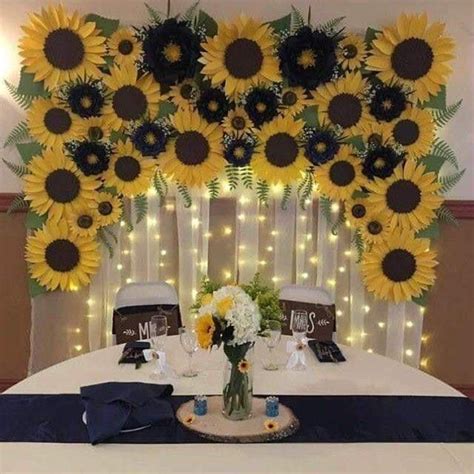 Sunflower Birthday Parties Sunflower Party Sunflower Themed Wedding