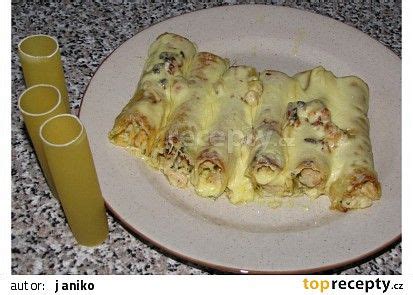 Plněné těstovinové trubky cannelloni Yemek Tarifi