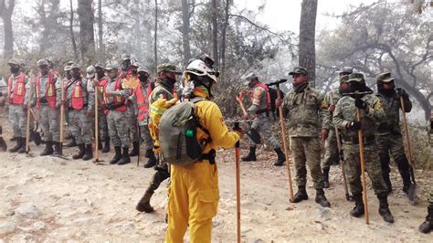 Controlan incendio forestal en Sierra de Santiago NL Círculo