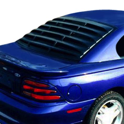 1384 Willpak Rear Window Louvers Fits 1994 2004 Ford Mustang