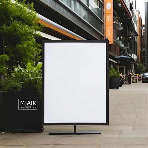 Premium Photo Blank Billboard Mockup