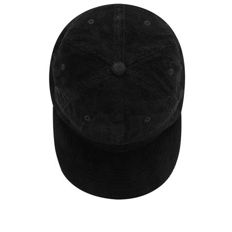 Taikan Mens Easy Corduroy Cap In Black Taikan