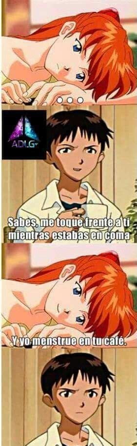 Pin De Julio Cesar En Evangelion Memes De Anime Memes Divertidos