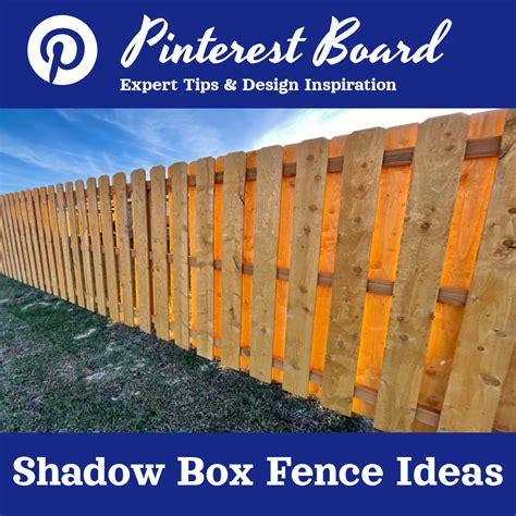 Shadow Box Fence Ideas | Shadow box fence, Shadow box, Fence design