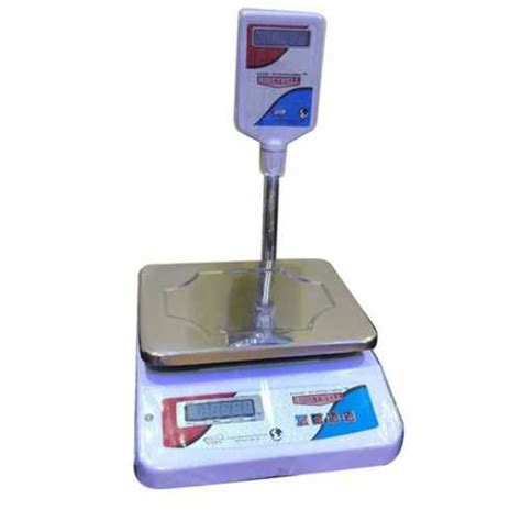 Table Top Digital Mild Steel Platform Weighing Scale For Commercial Use