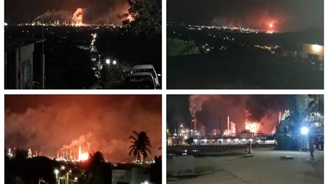 Controlaron El Incendio De La Planta De Pemex En Salina Cruz Oaxaca Infobae