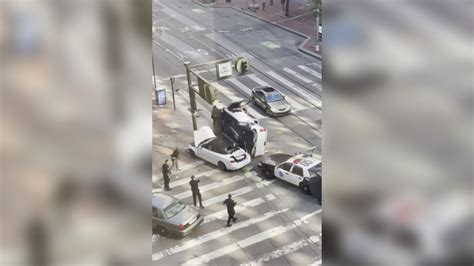 Volcadura Tras Caso De Furia Al Volante Con Disparos En San Francisco