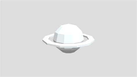 Low Poly Saturn Download Free 3d Model By Brownlargo46 A953004