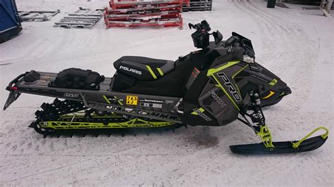 Polaris RMK 800 H.O. Pro RMK 155" LE IDD Titan Lime, VARASTOPOISTOHINTAAN! 800 cm³ 2017 - Oulu ...