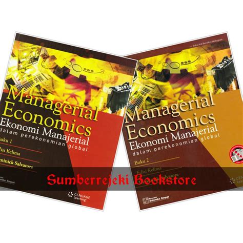 Jual Managerial Economics Ekonomi Manajerial Dalam Perekonomian Global