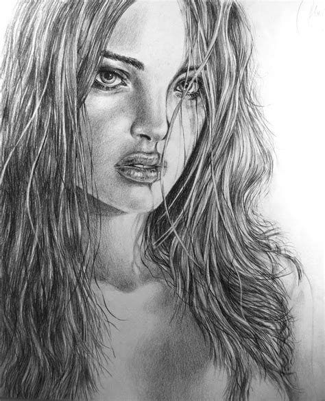 Dibujo A Lapiz De Chicas Imagui