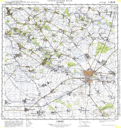 Ukraine 1100000 Topographic Maps