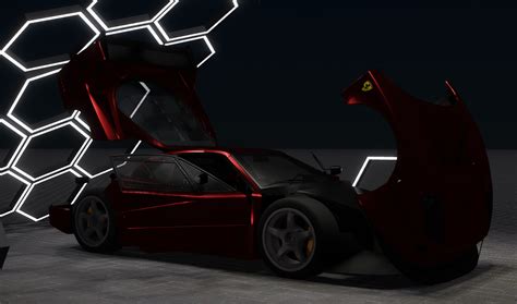 1989 Ferrari F40 LM | Scripted ROBLOX Slot Car – Clearly Development