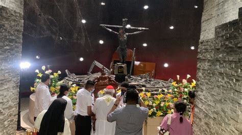 Imagen Calcinada De La Sangre De Cristo Cumple A Os De Su