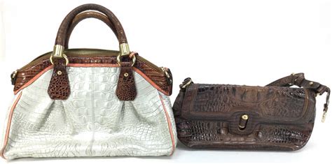 Lot Braham Alligator Leather Purse Handbag