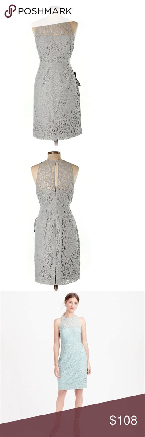 Nwt J Crew Pamela Dress In Leavers Lace