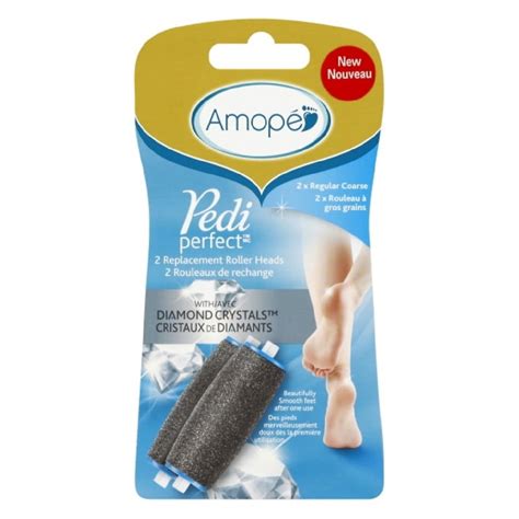 Amope Pedi Perfect Replacement Roller Heads Contains 2 Walgreens