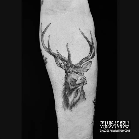 Majestic deer – Tattoo Studio München | CHAOS CREW | Tätowierer München