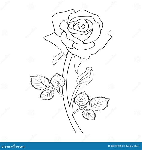 Desenhos Simples De Rosas A Lápis Para Crianças