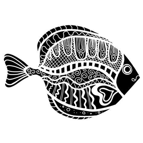 Zentangle Stylized Fish Stock Vector Image By Frescomovie