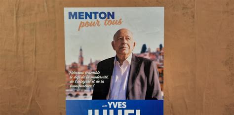 Yves Juhel En T Te Au Premier Tour Menton Rcf Nice C Te D Azur