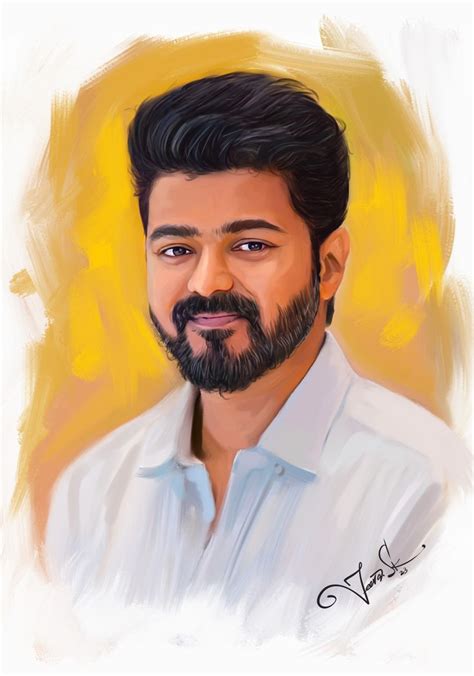 Leo Thalapathy Vijay Painting 2023 Leofromoct19 Leosecondsingle