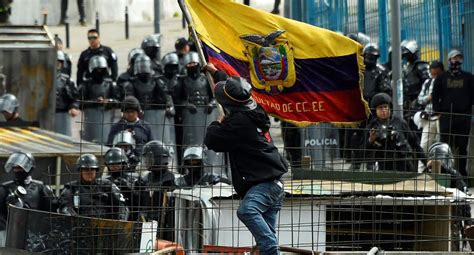 Paro Nacional En Ecuador En Vivo Última Hora De Las Protestas Hoy