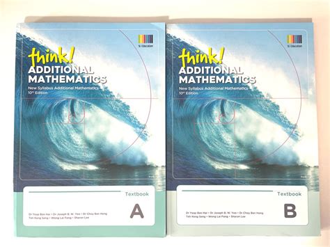 Shinglee Additional Mathematics Textbook Hobbies Toys Books