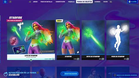 Starfire De Dc Llega A Fortnite ¿cómo Conseguir Su Skin Meristation